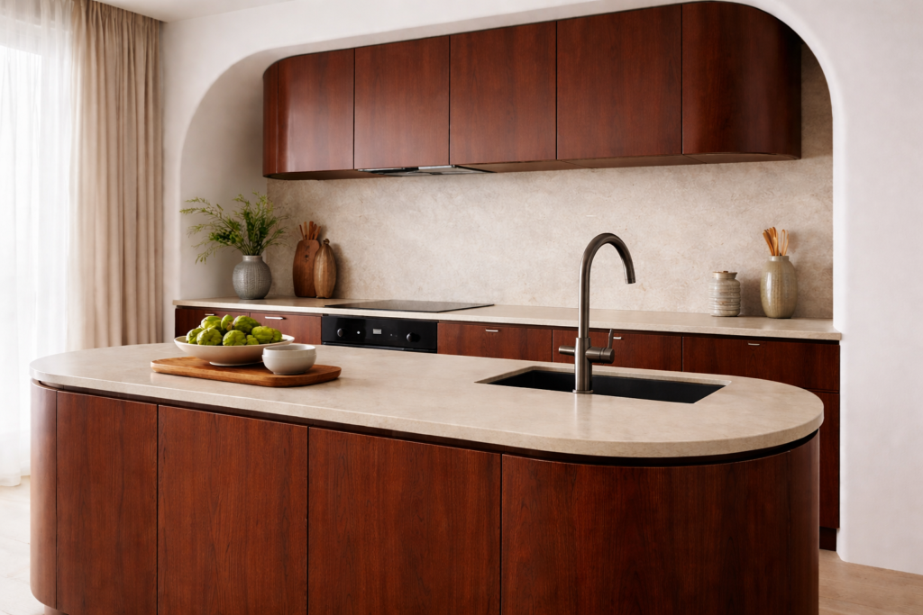 Łagodne linie i organiczne kształty w meblarstwie – jak wprowadzić trend „curved” w praktyce?